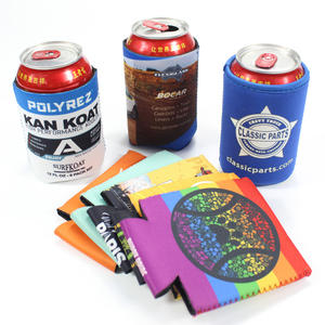 Groothandel Custom Logo Geïsoleerde Drankhouder Neopreen Bier Kan Koozee Inklapbare Kan Koeler Voor Feest - Product Image 2