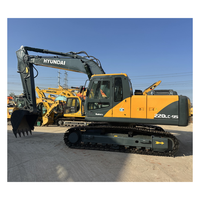 Penggali Hyundai Crawler Crawler bekas dalam kondisi baik Hyundai 220 Korea penggali tambang siap dikirim