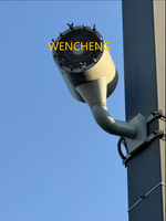Ventiladores de Pared Oscilantes con Logotipo Personalizado WENCHENG, Ventiladores Industriales Colgantes, Enfriador Móvil para Exteriores