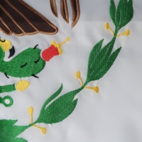 Drapeau national mexicain de qualité, tailles personnalisées disponibles