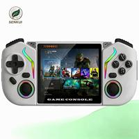Console de jeu portable X95 Pro 3,5 pouces, Android 9, WiFi portable, 64 Go, système de jeu rétro, émulateur, console de jeu vidéo