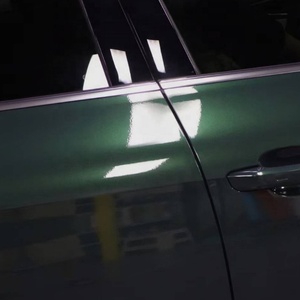 Factory Wholesale 1.52*17M Ultra Bright Metallic Green Car Vinyl Wrap Roll, Air Bubble Free, Custom Automotive Film - Product Image 3