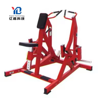 Mesin Latihan Kekuatan Tubuh YG-4006 Gym Body, Mesin Rowing Iso-lateral dengan Beban Plat, Mesin Chest Press