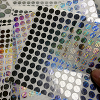 Étiquettes holographiques personnalisées avec logo imprimé, effet arc-en-ciel, 3D, anti-rayures, résistantes aux UV, imperméables, résistantes à l'huile, forme personnalisée, promotion