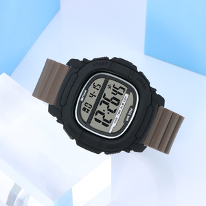 Kỹ Thuật Số Đồng Hồ Đeo Tay Đa Chức Năng Tùy Chỉnh Người Đàn Ông Thể Thao Đồng Hồ 12/24 Giờ <span class=keywords><strong>LED</strong></span> <span class=keywords><strong>L</strong></span> 30M Không Thấm Nước Điện Tử Đồng Hồ - Product Image 2