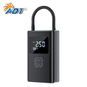ปั๊มลมรถยนต์ ADT DC 6V 60W แบบชาร์จไฟได้ พกพาสะดวก 150PSI 5000mAh 25ลิตร/นาที เครื่องสูบลมยางไฟฟ้าขนาดเล็ก - Product Image 1