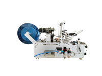 Machine d'étiquetage de bouteille ronde de vente chaude avec la machine d'étiquetage semi-automatique d'autocollant de bouteille ronde de codeur de date