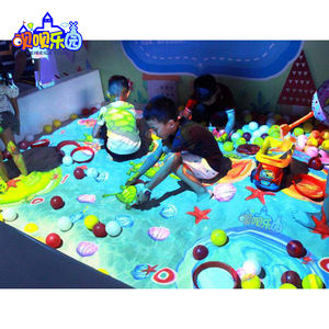 Jeux actifs avec projecteur personnalisé, projection océanique, vie <span class=keywords><strong>marine</strong></span>, thème plage, projection de piscine de sable pour château gonflable intérieur - Product Image 3