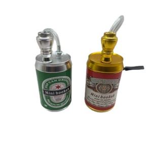 Şişe Nargile Alüminyum Alaşımlı Metal Nargile Modern ve Sade Tasarım <span class=keywords><strong>Wenzhou</strong></span> Menşeli Açık Hava Taşınabilir Toptan - Product Image 4