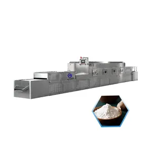 Industrial Commercial Cassava Flour Drying Processing Machine Cassava Microwave Dehydrator Sweet Potato Microwave Dryer