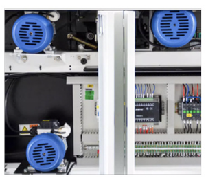 เครื่องรัดกล่องอัตโนมัติ SPK-101D สำหรับงานหนัก ระบบไฮดรอลิก 380V พร้อมมอเตอร์ปั๊มและ PLC สำหรับบรรจุภัณฑ์ไม้ ใช้งานง่าย - Product Image 4