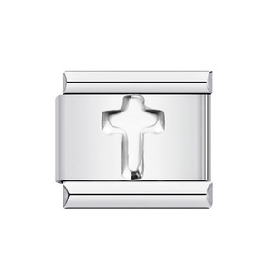 Abalorios Modulares Estilo Italiano para Pulseras, de Acero Inoxidable con Baño de Oro, Diseño de Corazón, Accesorios de Joyería DIY, Regalo Unisex - Product Image 4