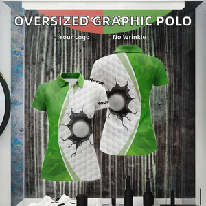 Camiseta de Golf de Manga Corta para Hombre, de Alta Calidad, Sólida, con Estampado, Hombros Caídos, Antiarrugas, Spandex/Poliéster, con Logotipo Personalizado - Product Image 2