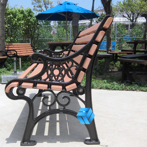 For <strong>Ends</strong> Antique Outdoor <strong>Bench</strong> Park <strong>Benches</strong> Factory Supply Metal Commercial <strong>Cast</strong> <strong>Iron</strong> Outdoor Furniture Modern Galvanized Steel - Product Image 6