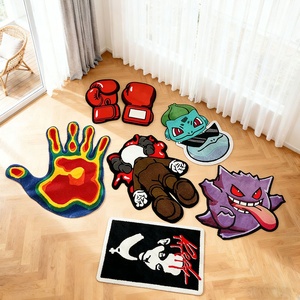 Custom <strong>Hypebeast</strong> <strong>Rug</strong> Handmade Tufted Personalized Carpet KAWS Style Figure Bulbasaur Anime <strong>Rug</strong> for Streetwear Room Decor - Product Image 1