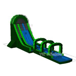 Nouveau design de toboggan aquatique gonflable commercial avec <span class=keywords><strong>piscine</strong></span>, toboggan gonflable en PVC résistant pour les fêtes et événements pour enfants - Product Image 4