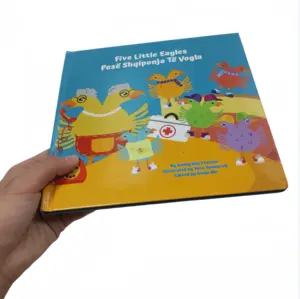 China Book Printer Aangepaste Felle Kleurendruk Hardcover Kinderen Boek Uitgevers In China