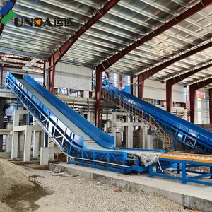 Yunda Slat Converying Bale Waste Paper Whole OCC line Stock Preparation System Chain Conveyor for Paper Mill