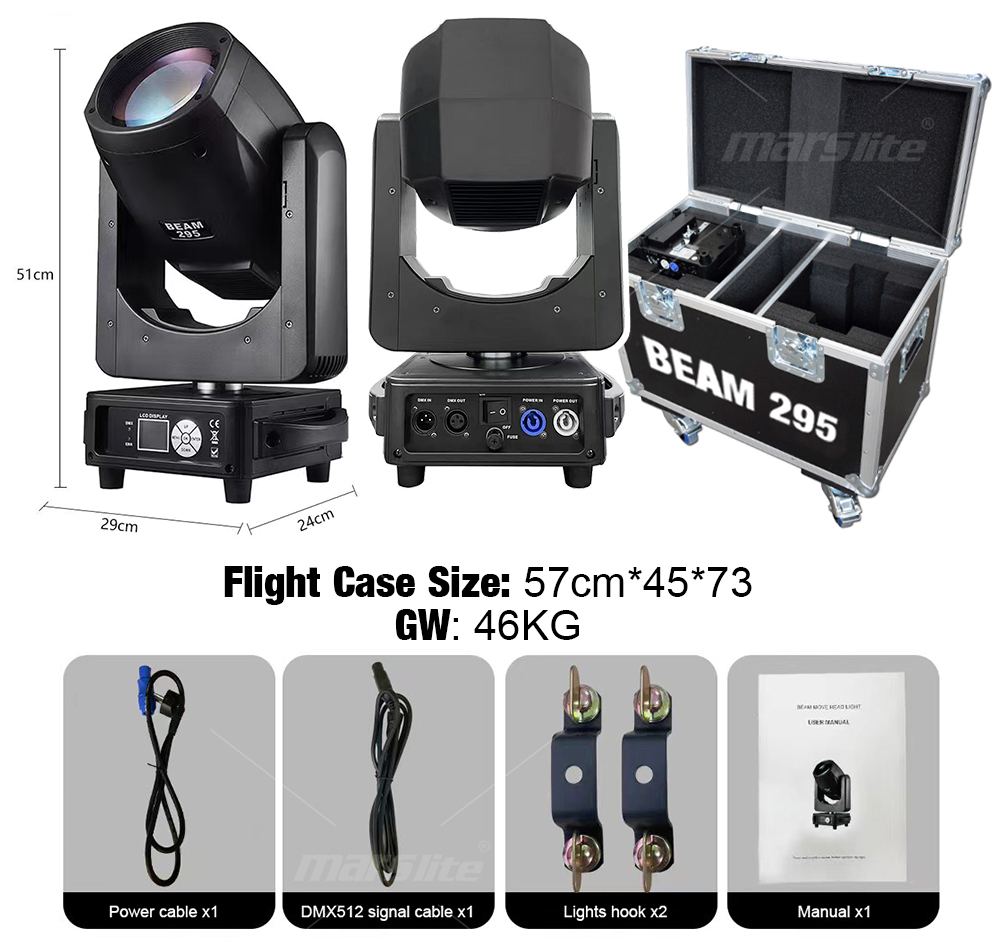 ビーム295ムービングヘッドライトシャープムービングヘッド14r 295w