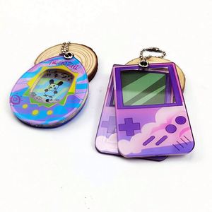 2023 Wholesale <b>Custom</b> Printed Acrylic Game Boy Image Charms Acrylic Charm Hologram <b>Keychain</b> - Product Image 4