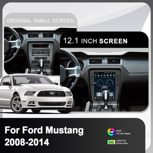 12.1 Inch Tesla Screen for Ford Mustang 2008 2014 Multimedia Android Car Radio <b>Auto</b> Carplay Navigation Headunit Monitor Upgrade - Product Image 4