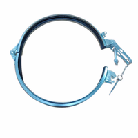 Collier de serrage rapide à levier pour conduits de ventilation, clips de tension pour système de collecte de poussière et de tuyauterie à bride