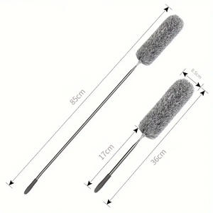 HCE18 <span class=keywords><strong>Mini</strong></span> <span class=keywords><strong>plumeau</strong></span> à fibres télescopique et pliable pour balayer la poussière domestique avec <span class=keywords><strong>plumeau</strong></span> - Product Image 2