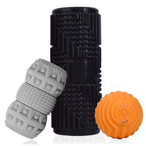 Équipement de yoga pour la maison, ballon de massage pour étirements du dos avec fonction musicale, taille 160 mm, pratique, noir, SM-422 - Product Image 5