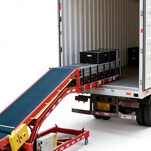 Équipement de déchargement de remorques fiable pour les centres de distribution régionaux – Convoyeur à rouleaux à gravité robuste - Product Image 1