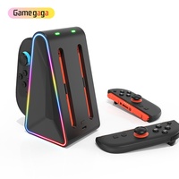 Chargeur de manettes de jeu ABS 4-en-1 YZC-520 pour NS2 J-CON, station de charge pour poignées gauche et droite