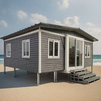 Maison Conteneur Modulaire de Luxe Portable Préfabriquée Pliable Respirante Moderne 20ft 40ft Extensible 2-3 Supermarchés