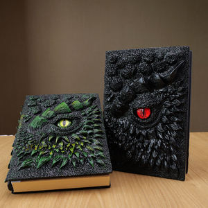 批发3D龙眼笔记本恶魔誓言龙书压花皮革日记创意幻想日记礼品收藏 - Product Image 3