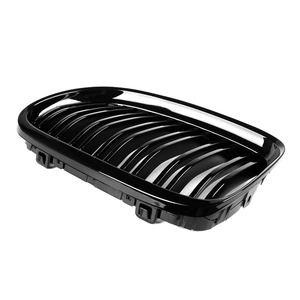Grille de pare-chocs avant double ligne ABS noir brillant pour <span class=keywords><strong>BMW</strong></span> série 3 <span class=keywords><strong>E90</strong></span> LCI 2008-2011 M style grille de pare-chocs - Product Image 6