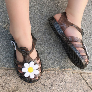 Nouvelles Chaussures Décontractées Mignonnes pour Filles 2026 - Modèle Petite Fleur de Chrysanthème avec <span class=keywords><strong>Bandeau</strong></span> Princesse en Gelée - Product Image 4