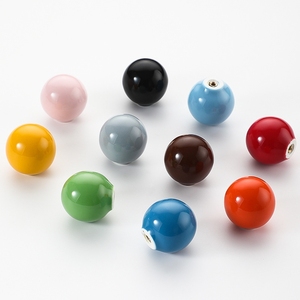 Maniglia Decorativa per Mobili Cameretta Bambini, Pomello Rotondo in Ceramica per Cassetti e Armadietti - Product Image 1