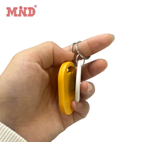 Porte-clés NFC en époxy programmable avec logo personnalisé 13,56 MHz avec puce NFC NTAG215 RFID