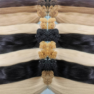 Todos los colores 100g Vietnam U Tip Alta calidad Nueva permanente Extremos completos Cabello teñido Cabello de longitud estirada personalizado - Product Image 2