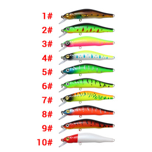 9cm / 8.4g Minnow Artificial Hard Bait Custom sgombro esche da pesca in mare per <span class=keywords><strong>Yellow</strong></span> Check Carp,Topmouth Culter - Product Image 4