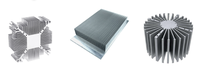Services de cintrage, découpe et soudage de profilés d'extrusion en aluminium anodisé poli sur mesure, séries 3003, 5052, 6000, pour radiateurs, norme européenne