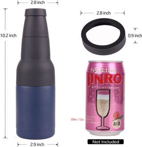New 12Oz Insulated Holder Multiple Colors Beer Bottle 355Ml Regular Standard Can <b>Cooler</b> for Hot and Cold <b>Drinks</b> - Product Image 4