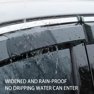 Piezas exteriores de ABS automotriz OEM para 2019 <span class=keywords><strong>Lexus</strong></span> <span class=keywords><strong>UX</strong></span> Rain Shield 3D tira brillante de acero inoxidable - Product Image 5