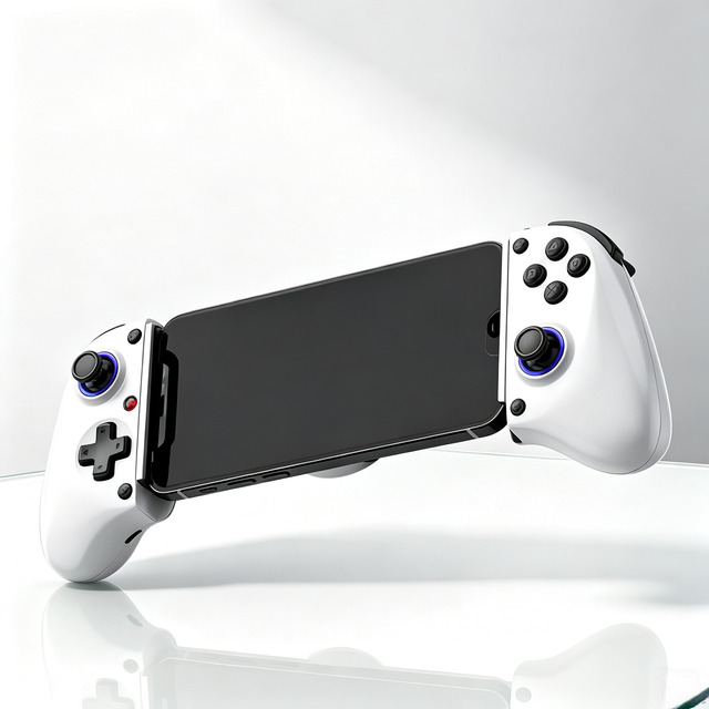 D11 Telescopic Mobile Gaming Controller RGB Light Phone Stretching Gamepad for Android P3 P4 Switch