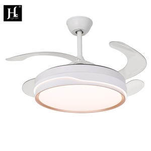 Ventilateur de plafond LED rechargeable avec télécommande, 42 pouces, pour salon, en fer ABS, certifié CB, économie d'énergie, assurance qualité - Product Image 4