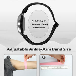 22Mm Enkel/Arm Horlogebandje Voor Garmin Venu <span class=keywords><strong>3</strong></span>/<span class=keywords><strong>2</strong></span>/Vivoactive 4/Voorloper 255/265/945/Amazfit Bip 6/5/Balans 22Mm Horlogebandjes - Product Image 2