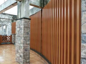 Tubo Rettangolare Cavo in Materiale Composito WPC 100*53 /60*42 per Pareti Divisorie <span class=keywords><strong>Decorative</strong></span> - Product Image 5