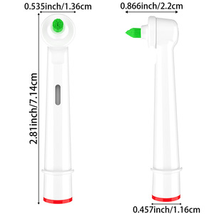 Cepillo de Dientes Eléctrico Híbrido Recargable, Resistente al Agua IPX7, Carga Tipo C, Pantalla LED, con Cabezal de Cepillo para Ortodoncia - Product Image 4