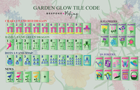 Jeu de Mahjong de 160 pièces, éclat de jardin, tuiles de Mahjong en acrylique nacré gravées, Matcha Nacre, Mahjong américain