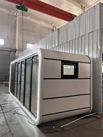 Maisons modulaires modernes multifonctionnelles préfabriquées de 10, 20 et 40 pieds, conteneurs de couchage démontables, cabines Apple à vendre