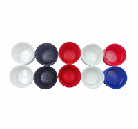 Capuchon 28 mm 1810 avec joint d'étanchéité et couvercle pliable standard en plastique pour bouteille d'eau/jus/soda