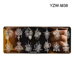 TSZS Cetakan Gambar Seni Kuku Terlaris Pelat Manikur Natal Salju 12 Desain Templat Cap Kuku - Product Image 2